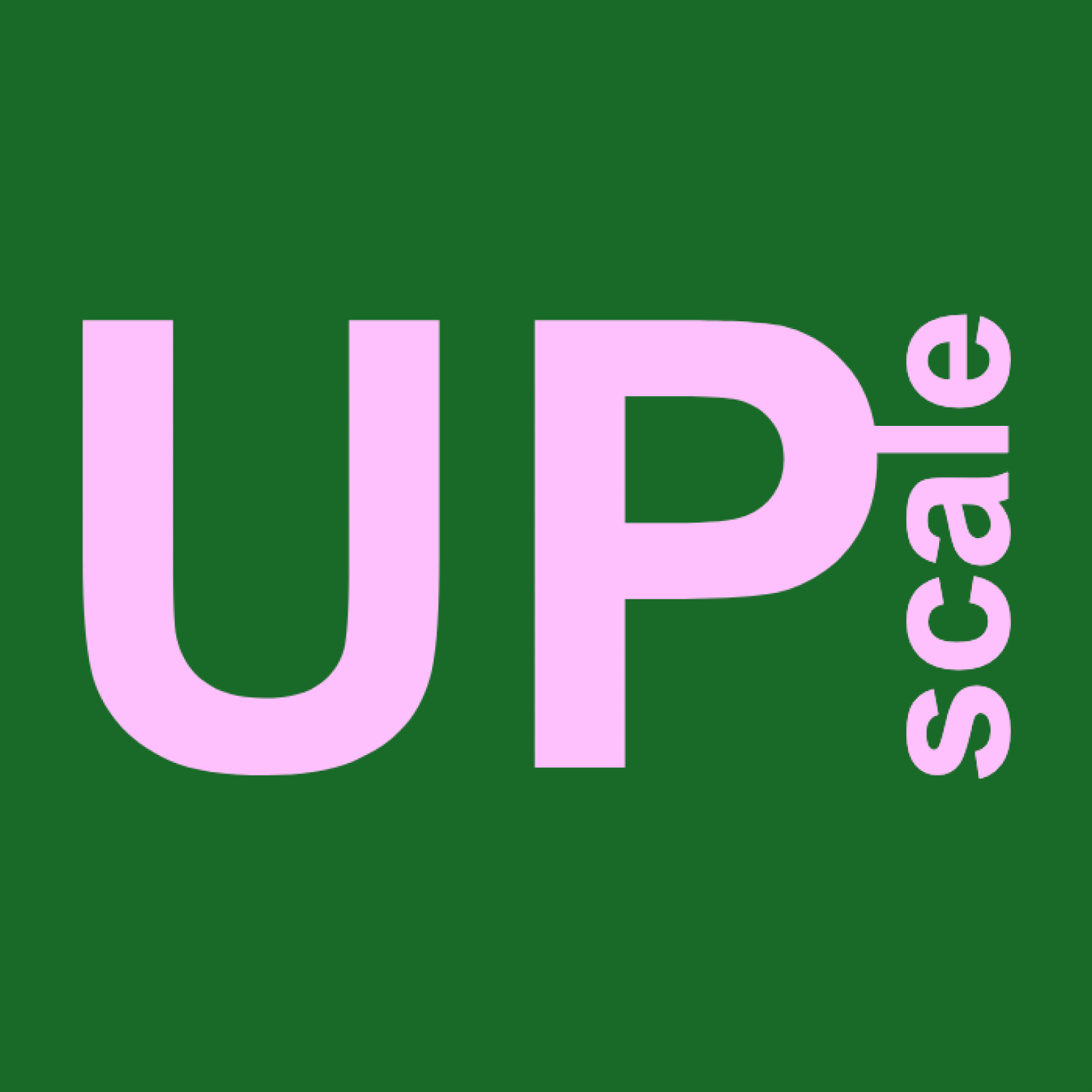 Up-scale logo